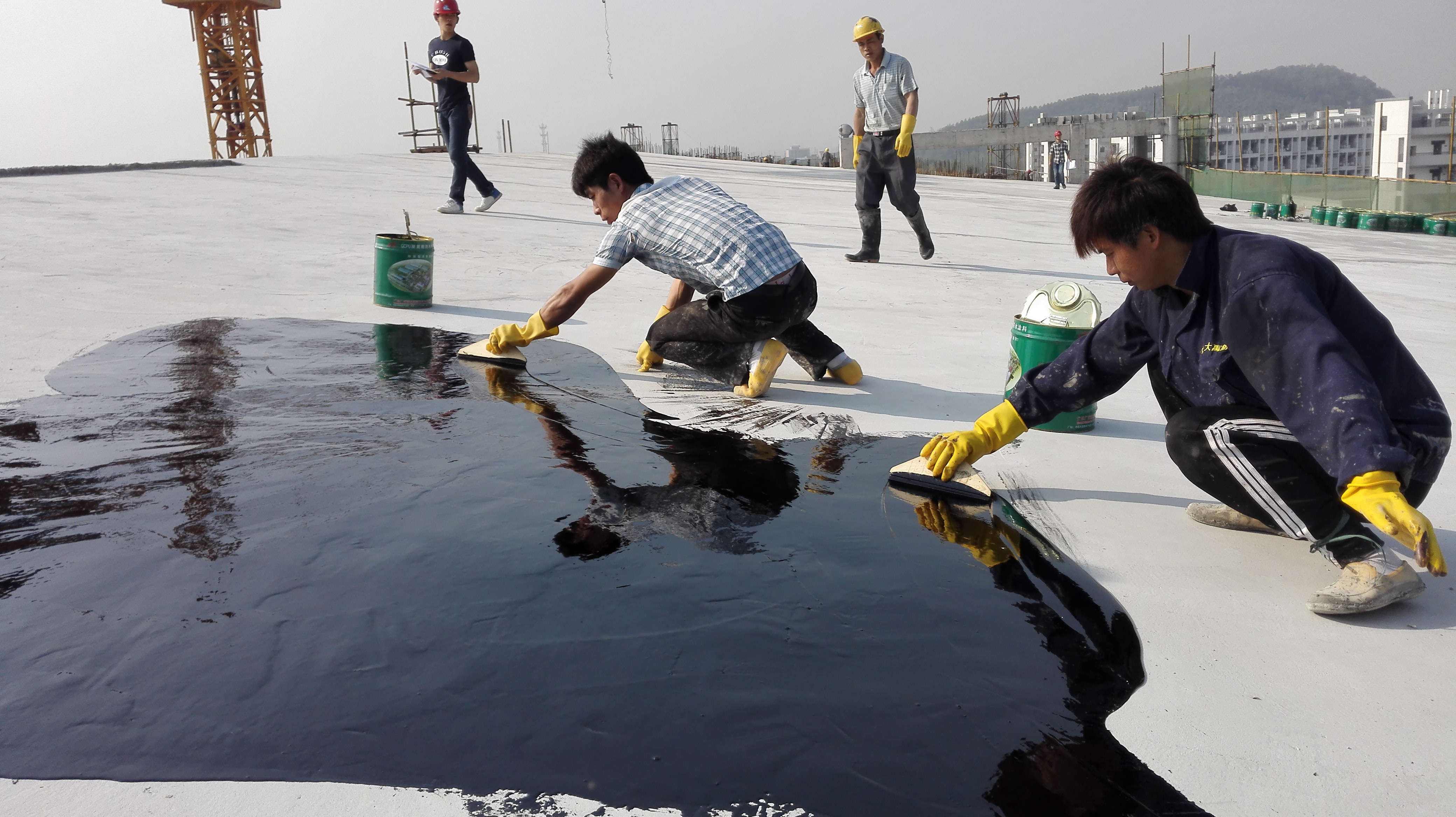 聚氨酯防水涂料施工